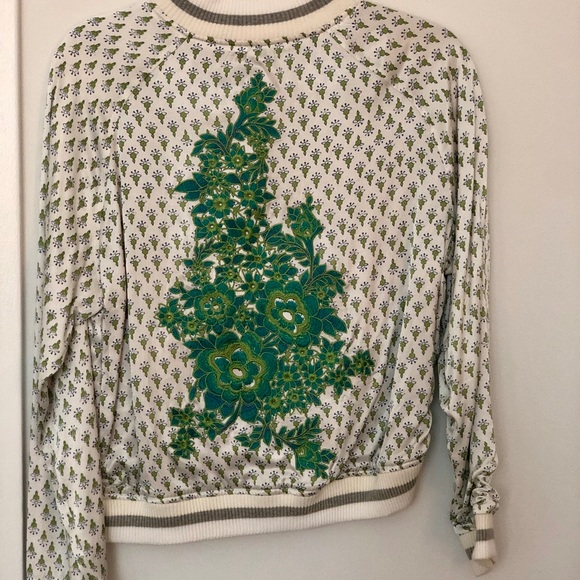 Tiny Editions for Anthropologie Silk Track Jacket - Picture 3 of 6